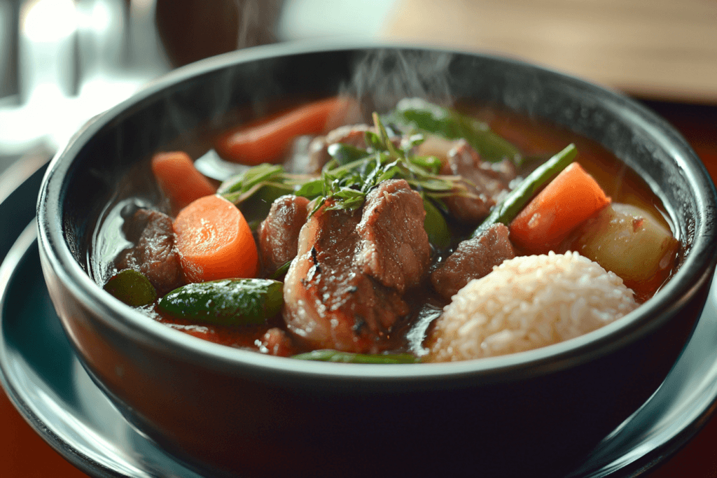 What is sinigang mix made of?