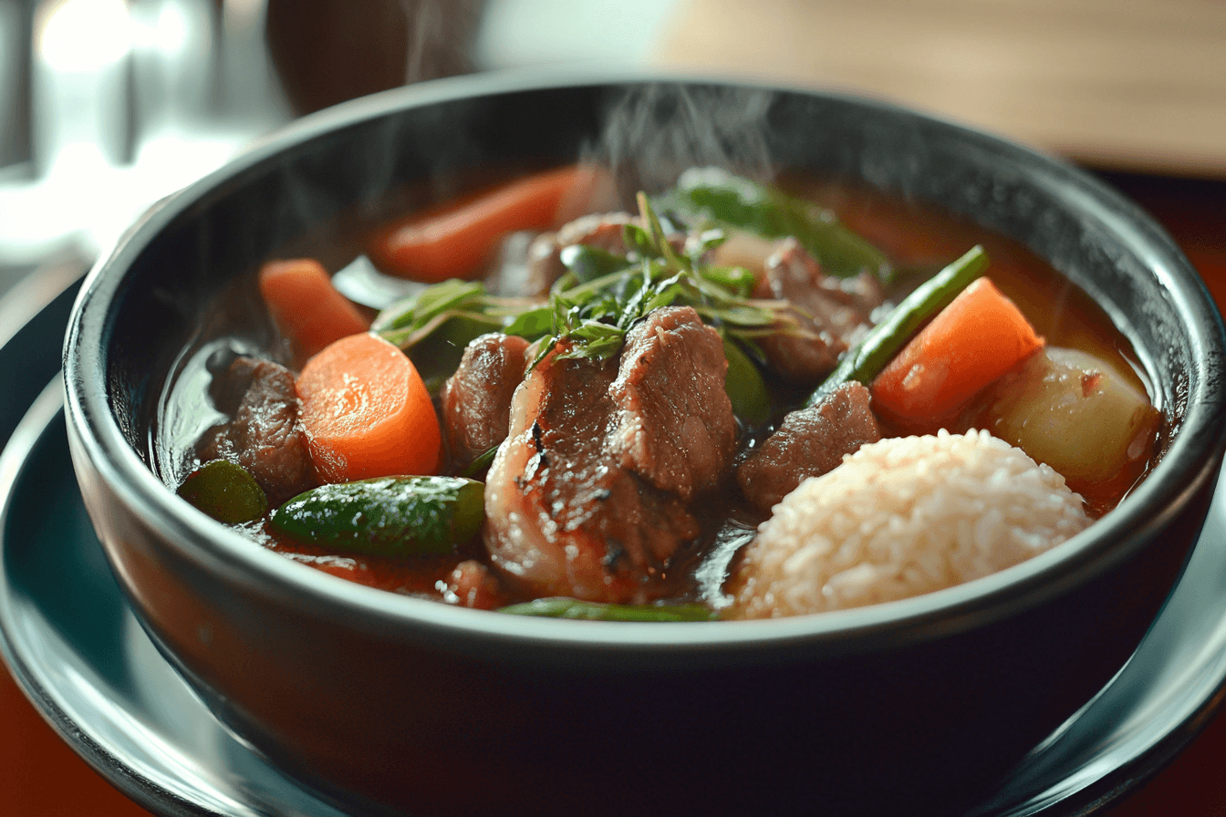 What is sinigang mix made of?